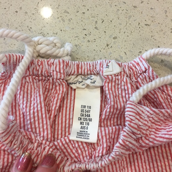 H & M L.O.G.O. Candy Stripe Sundress - Picture 3 of 5